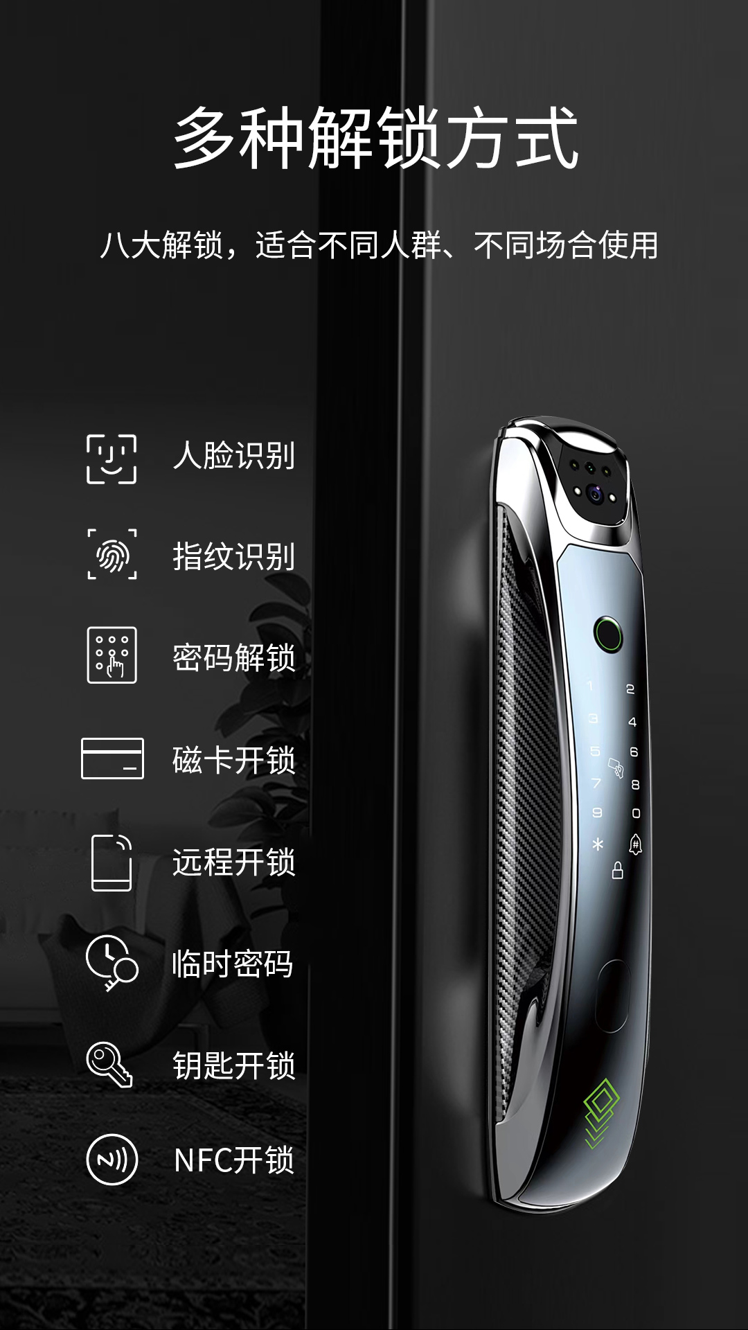 智能门锁功能展示5
