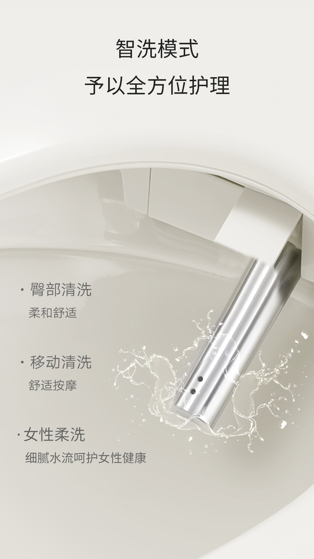 智能马桶功能展示5